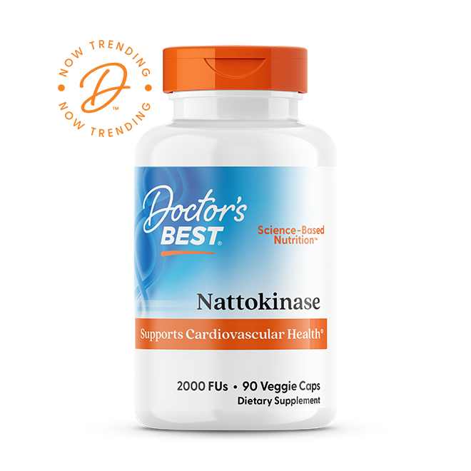 Doctor’s Best Nattokinase, 2,000 FUs bottle from the official product site