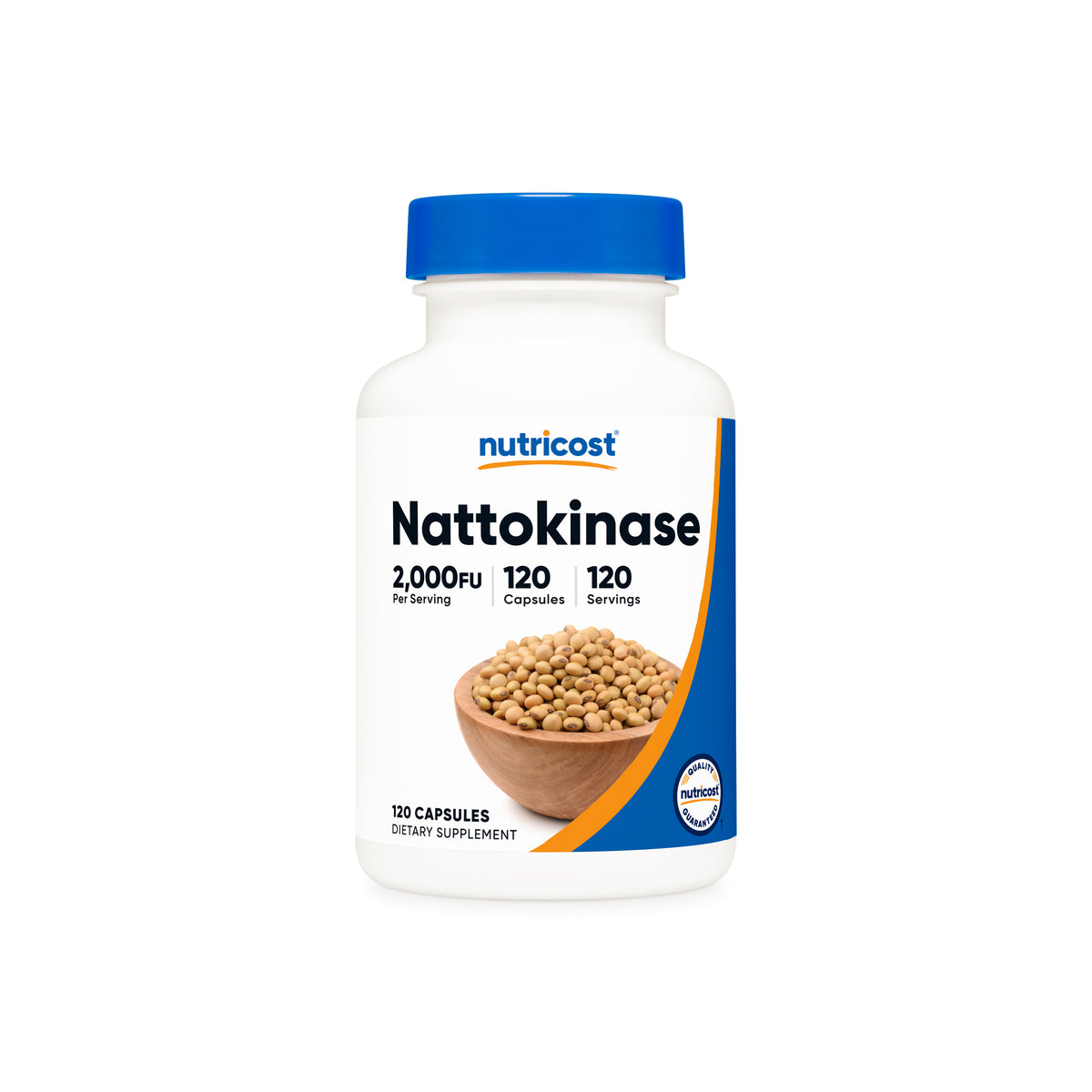 Nutricost Nattokinase 2,000 FU bottle from the official product site