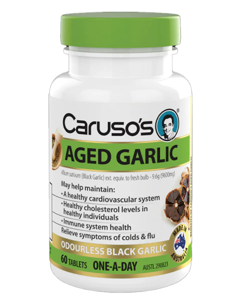 Caruso&rsquo;s Natural Health Aged Garlic tablets pack