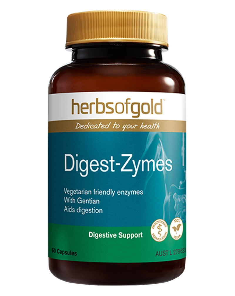 Herbs of Gold Digest-Zymes capsule bottle